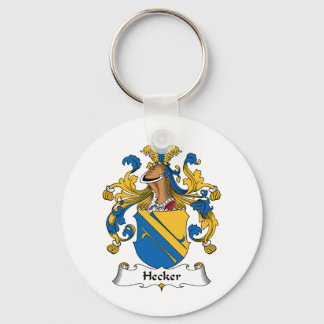 Llavero Hecker Family Crest
