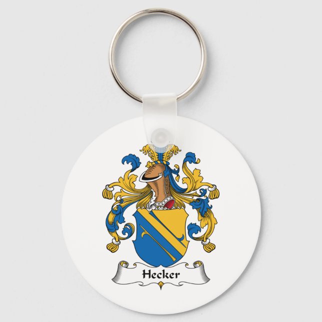Llavero Hecker Family Crest (Anverso)