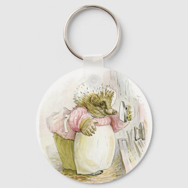Llavero Hedgehog con Iron Mrs Tiggy-Winkle (Anverso)