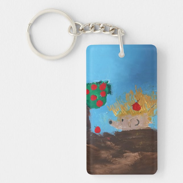 Llavero Hedgehog Painting (Frente)