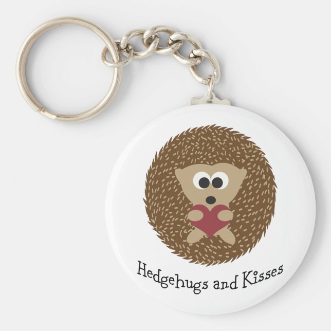 Llavero Hedgehugs and Kisses Hedgehog (Frente)