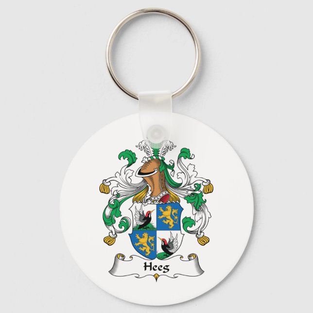 Llavero Heeg Family Crest (Anverso)