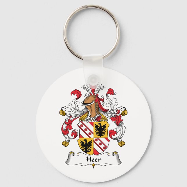 Llavero Heer Family Crest (Anverso)