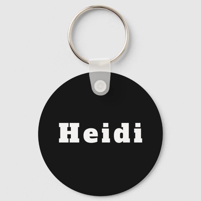 Llavero Heidi (Anverso)