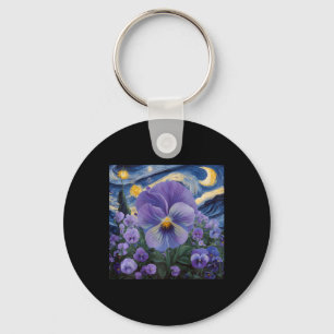 Llavero Heimerheimer Pansy Morple Floral Dementia Heimerhe