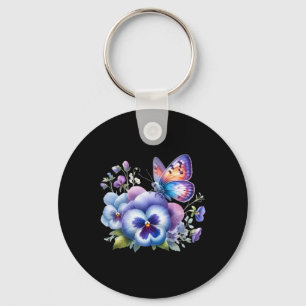 Llavero Heimerheimer Viola Floral Pansy Dementi Heimerheim