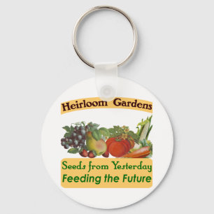 Llavero Heirloom Gardens Green Saying