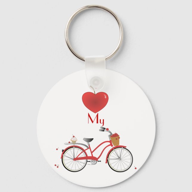 Llavero Heitres Kirschfahrrad (Anverso)
