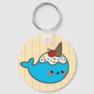 Llavero Helado de Kawaii Narwhal