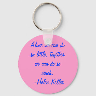 Llavero Helen Keller keychain