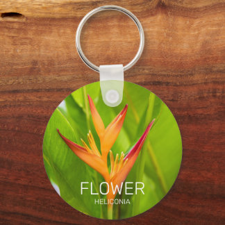 Llavero Heliconia Flowers Botanic Plant Garden Design