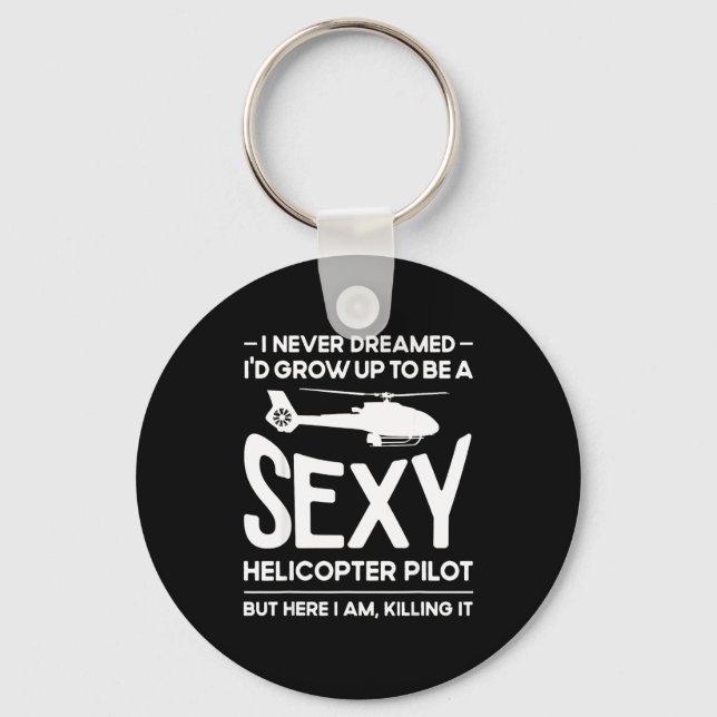 Llavero Helicopter Lot Design For Men Women Helicopter Lov (Anverso)