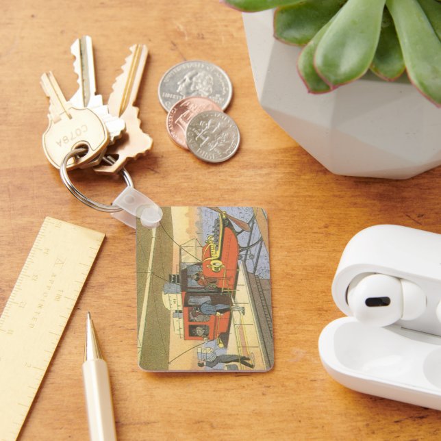 Llavero Helicóptero de avión de ciencia ficción de época L (Escritorio )