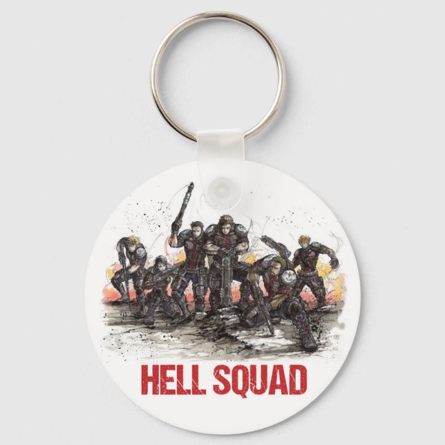 Llavero Hell Squad Keychain (Anverso)