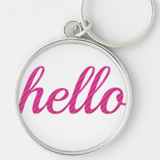 Llavero Hello Cute Colorful Hello
