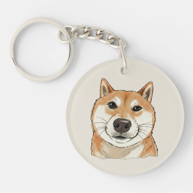 Llavero Hello. Is It Me You're Looking For? - Funny Shiba  (Frente)