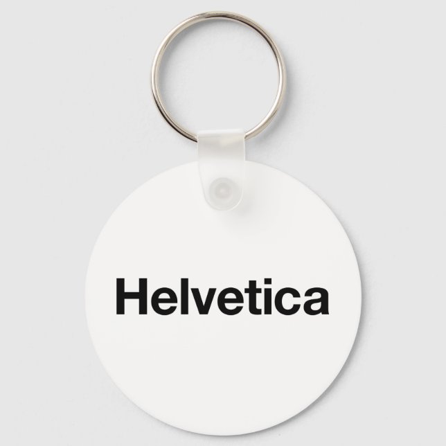 Llavero Helvetica (Anverso)