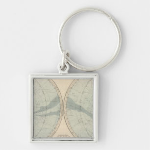 Llavero Hemisferio Planisphere Celeste