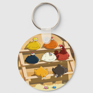 Llavero Hen House Keychain