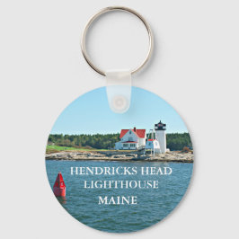 Llavero Hendricks Head Lighthouse, Maine Keychain