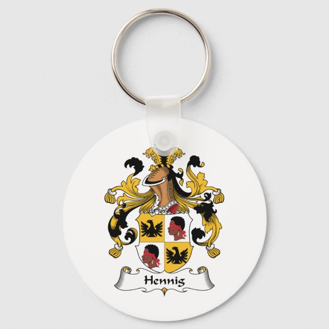 Llavero Hennig Family Crest (Anverso)