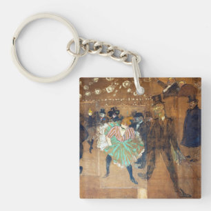 Llavero Henri de Toulouse-Lautrec - Baile en el Rouge