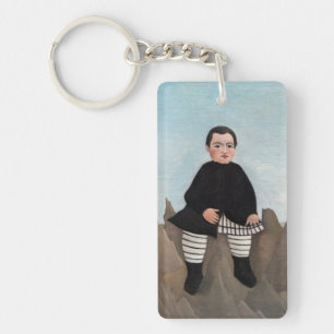 Llavero Henri Rousseau - Niño en las rocas
