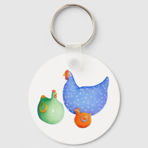 Llavero Hens Keychain francés