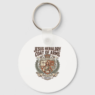 Llavero Heráldica de Jesús Escudo de Armas Heráldica de Je