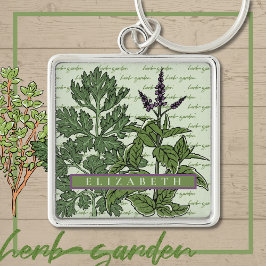 Llavero Herb Garden Keychain