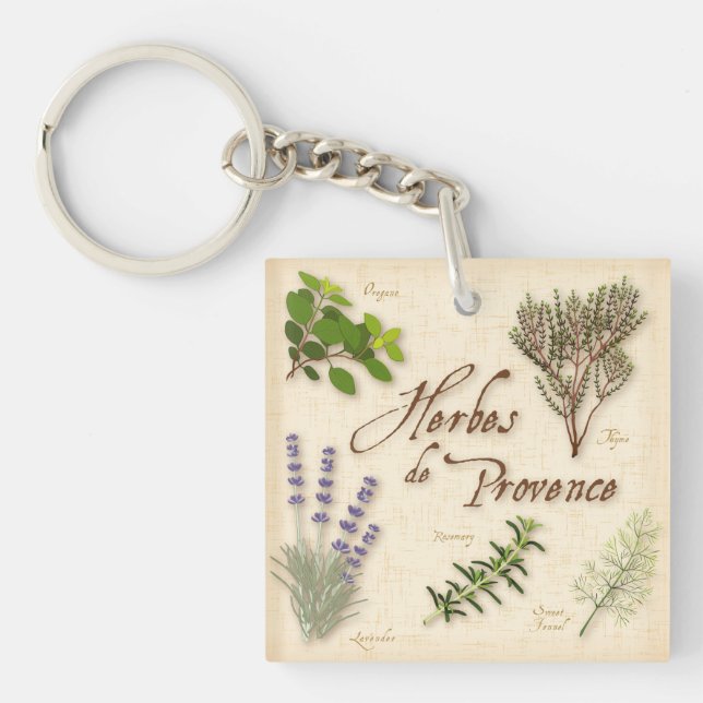 Llavero Herbes de Provence Keychain (Frente)