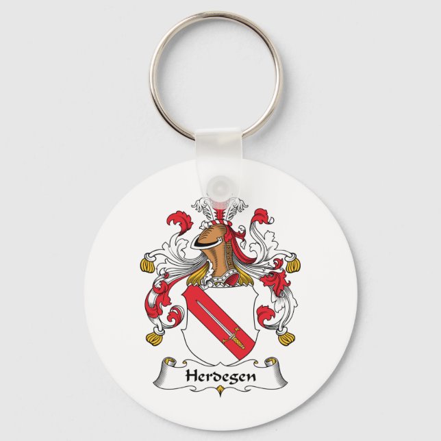 Llavero Herdegen Family Crest (Anverso)