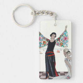 Llavero Here Are My Wings - George Barbier