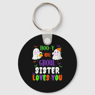 Llavero Hermana Buen Espíritu o Fantasma Te Ama Boo Bebé d