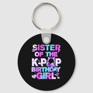 Llavero Hermana de las chicas de cumpleaños de k-pop músic