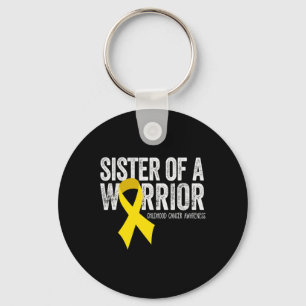 Llavero Hermana de una guerra contra el cáncer infantil