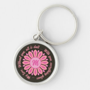 LLAVERO HERMANA HERMANA MOM DE REGALO DE FLORES MODERNO CO