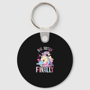 Llavero Hermana Mayor Finalmente Hermano Unicornio Recién