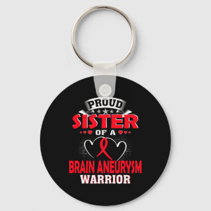 LLAVERO HERMANA ORGULLOSA DE UN BRAIN ANEURYSM WARRIOR