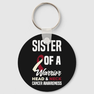 Llavero Hermana Orgullosa De Un Guerrero Con Cáncer De Cab