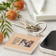 Hermanas Personalizadas Keychain