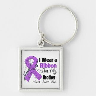 Llavero Hermano - Cinta de Cáncer Pancreática