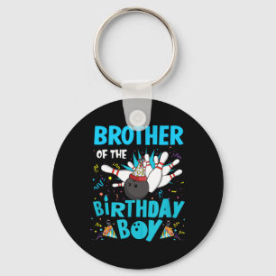 Llavero Hermano De La Familia De Bolos De Cumpleaños