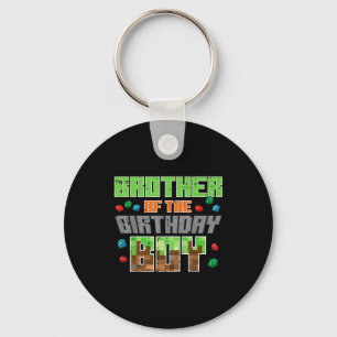 Llavero Hermano Del Cumpleañero Xel Gamer Cumpleaños Chico