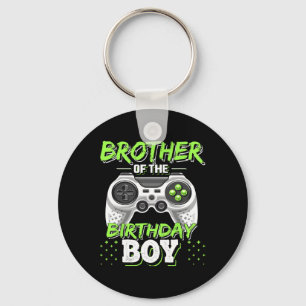 Llavero Hermano Del Niño Cumpleañero Juego De Video Coinci