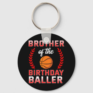 Llavero Hermano Del Niño De Cumpleaños Bysketbyll Bday Cel
