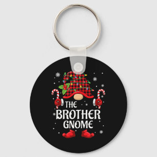 Llavero Hermano Gnome Navidades Coincidentes PJS Para Fami