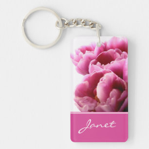 Llavero Hermosa cadena de claves personalizada de tulipane
