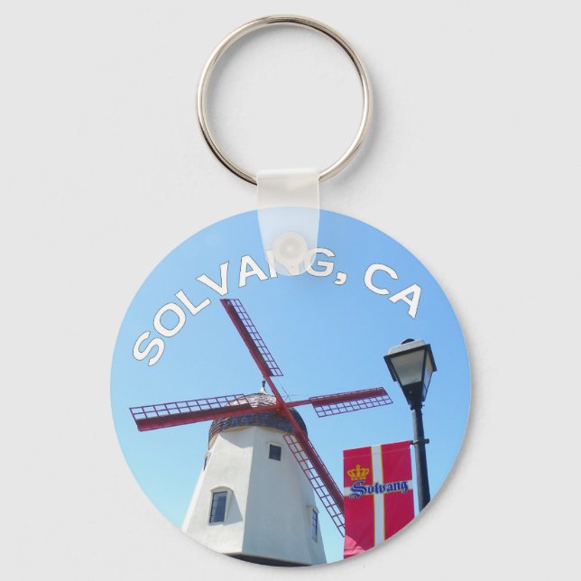 Llavero ¡Hermosa Keychain de Solvang! (Anverso)