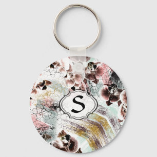 Llavero Hermosa orquídea